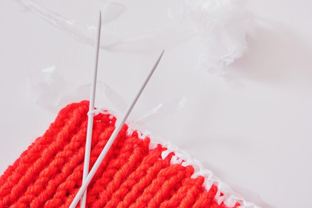 detaliu cusatura pe tesatura